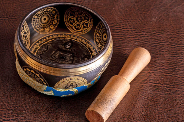 Embossed (Buddha, Mandala) Singing Bowl - Image 9